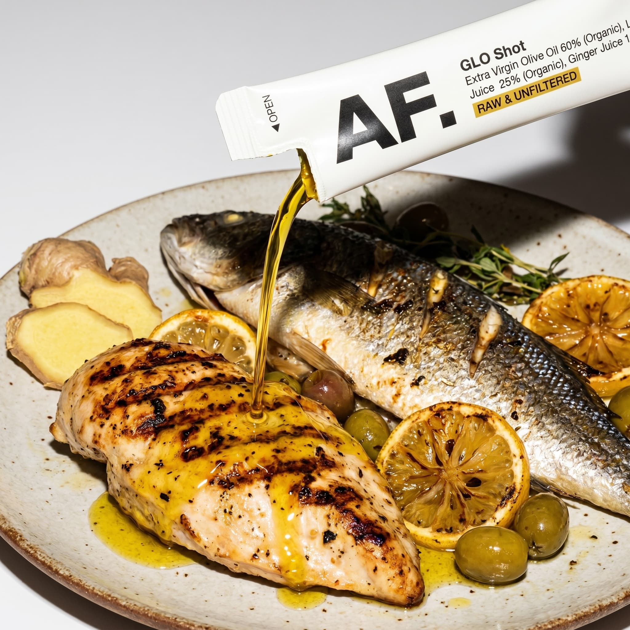 Drizzle over grilled fish or chicken right before serving.